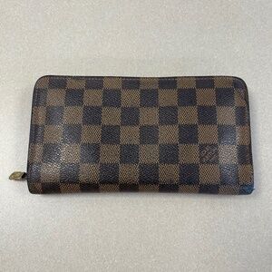 Louis Vuitton Damier Ebene Porte-Monnaie Zippy Wallet - Preowned